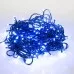 Гирлянда NEON-NIGHT ТВИНКЛ 10м темно-зеленый ПВХ, 80 LED синие [303-043]