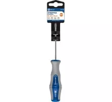 Отвертка шлицевая Кобальт 646-225 ultra grip sl 3,0х75 мм cr-v, двухкомпонентная рук