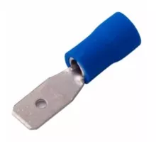 Клемма плоская REXANT 08-0332 ( уп 100 шт ) изолированная РПи-п 2.5-(4.8)/РПИп 2-5-0,8 08-0332