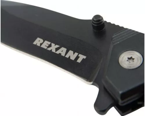 Нож для строительных работ REXANT Black складной полуавтоматический [12-4905-2]