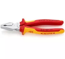 Плоскогубцы диэлектрические KNIPEX KN-0206200SB комбинированные особой мощности VDE, 200 мм
