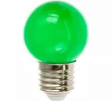 Лампа светодиодная Neon-Night 405-114 Шар Е27, 5 LED, d- 45, зеленая