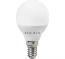 Лампа светодиодная EUROLUX G45 LL-E-G45-7W-230-2,7K-E14 76/2/5
