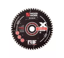 Пильный диск по дереву WOODWORK 160x2,2/1,6x20 Z=56 A=15 29.160.56