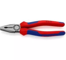 Плоскогубцы KNIPEX 0302200SB 200 мм комбинированные KN-0302200SB