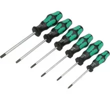 Набор отверток WERA Kraftform Plus Серия 300   367/6 SATZ 6TLG.   WE-028062 WE-028062
