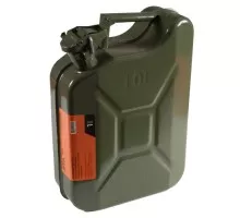 Канистра AFFIX AF13540010 для топлива, 10 л, металлическая