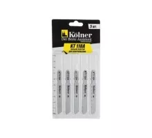 Пилки по металлу Kolner KT 118А по металлу 75х1,2мм, 5шт. кн118а