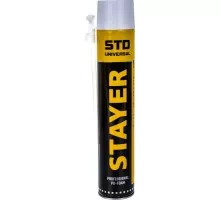 Пена монтажная STAYER STD стандарт, всесезонная (0,75 л.) 41133