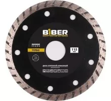 Алмазный диск универсальный Biber 70252 Турбо Премиум 115мм тов-039547