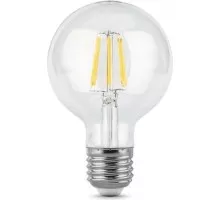Лампа светодиодная GAUSS G95 filament g95 6w 630lm 2700к е27 led 105802106