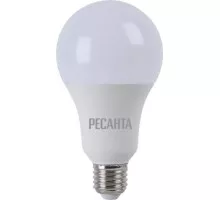 Лампа светодиодная Ресанта A80 20W 3000К E27 76/1/21