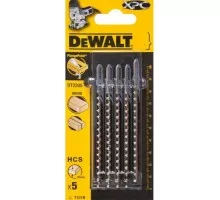 Пилки по дереву DeWALT XPC T1010В 100х75х4.0х30мм (5 шт) DT2205-QZ DT2205-QZ
