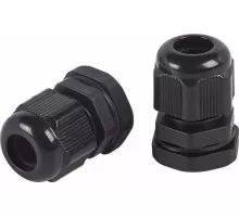 Кабельный ввод REXANT PG-11, 07-8011-1 ( уп 100 шт )  5-10 мм черный 07-8011-1