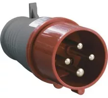 Вилка электрическая кабельная IEK ССИ-014 16а 3p+pe 380в ip44 PSR02-016-4