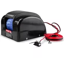 Лебедка якорная SKIPPER Fisher 45, трос 30м, беспроводной пульт ДУ, черная SK-FISHER45