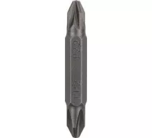 Бита для заворачивания BOSCH двусторонняя 45 мм PH2-PZ2 Extra Hard xh 2609255955