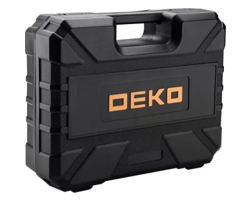 Дрель-шуруповерт аккумуляторная DEKO GCD12DU3 + набор инструментов 104 шт. (063-4133) [063-4133]