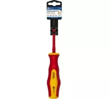 Отвертка крестовая диэлектрическая Кобальт 646-485 ultra grip ph-0х60 мм cr-v, двухкомпонентная рукоя