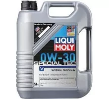Масло моторное LIQUI MOLY SAE 0W30 Special Tec V 5 л 2853 синтетическое 2853