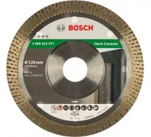 Алмазный диск для резки керамики BOSCH 125/22,23 мм Best for HardCeramic 2608615077