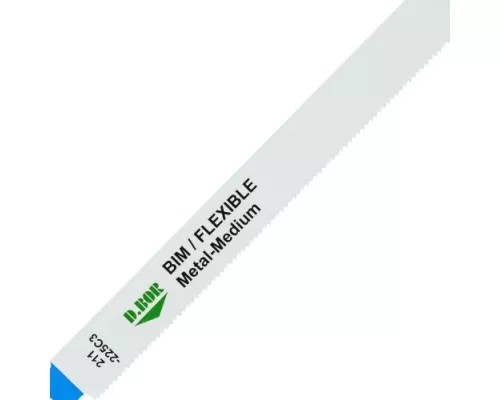 Полотна для сабельных пил D.BOR 205/225*1,8 мм BIM / FLEXIBLE / Metal-Medium по металлу (5 шт.) [D-211-225C3-05]