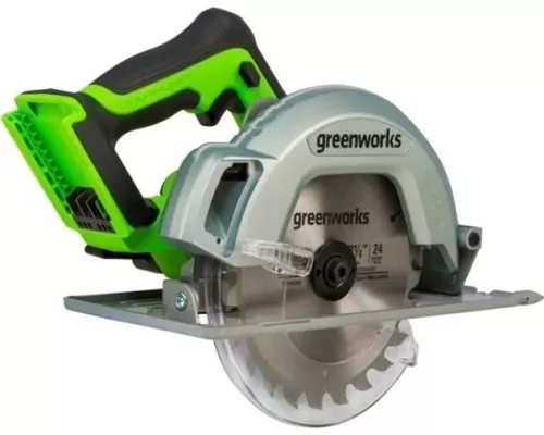 Пила циркулярная аккумуляторная GREENWORKS 1500907 без АКБ и ЗУ [1500907]