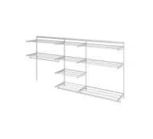 Гардеробная система ПРАКТИК HOME Optima G240 белая S70199919501