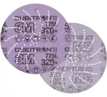 Диск на сетчатой основе 3M Cubitron II Hookit 775L 320+, 150 мм, КлинСэндинг, № 47 (уп.5шт) 7100141692