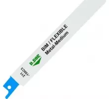 Полотна для сабельных пил D.BOR 130/150*1,8 мм BIM / FLEXIBLE / Metal-Medium по металлу (2 шт.) D-211-150C3-02