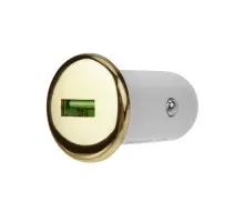 Зарядное устройство REXANT 16-0281 в прикуриватель USB, 5v, 1000ma, белое