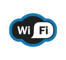 Табличка ПВХ REXANT 56-0017-2 «Зона Wi-Fi» 200х150 мм