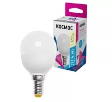 Лампа светодиодная КОСМОС GL45 10.5W 220V E14 3000K LkeLED10.5wGL45E1430