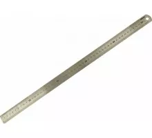 Линейка Biber 40164 500мм нерж. сталь, двухсторонняя шкала тов-172038