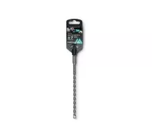 Бур SDS-plus METALLICA Optima 7х210/150 мм по бетону напайка с центром, 2 спирали [904176]