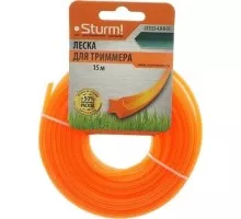 Леска триммерная Sturm GT3535-4.0-8-15 звезда 4 мм/15 м