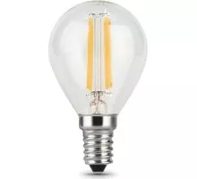 Лампа светодиодная GAUSS Шар filament шар 9w 710lm 4100к е14 led 105801209