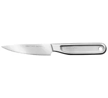 Нож FISKARS 1062887 для чистки овощей, цельнометаллический, 10см