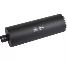 Алмазная коронка для мокрого сверления ELITECH 1110.012300 HD с охлаждением, 142х450, 1 1/4
