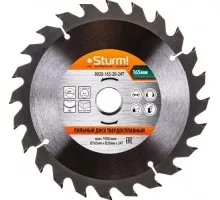 Пильный диск по дереву Sturm 9020-165-20-24T 165x20/16x24 зуба