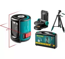 Лазерный уровень KRAFTOOL CL 20 #4 держатель, штатив, в кейcе 34700-4_z01