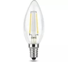 Лампа светодиодная GAUSS Свеча filament 7w 550lm 2700к е14 led 103801107