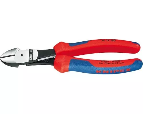 Бокорезы диагональные силовые KNIPEX 7412180 180 мм [KN-7412180]