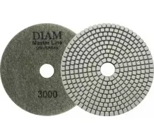 Алмазная тарелка на липучке DIAM АГШК 100*2,5 №3000 Master Line Universal (сухая/мокрая) 000629