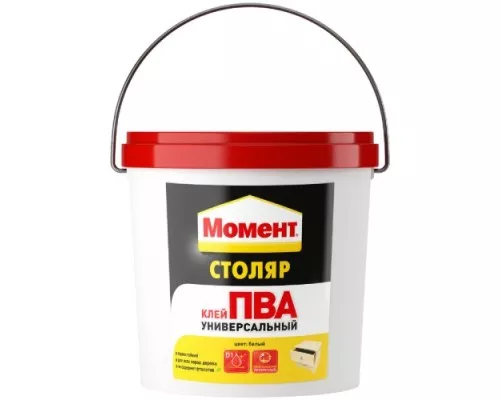 Клей МОМЕНТ Столяр ПВА Универсальный (ведро 3 кг.) 1960503 [тов-164277]