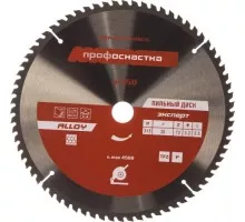 Пильный диск по алюминию Профоснастка № 450 Эксперт 315*Z72*25,4/30 TFZ (p+) al 1/10 60303016