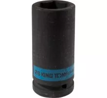 Головка торцевая ударная глубокая шестигранная 3/4 KING TONY 643528M 28 мм