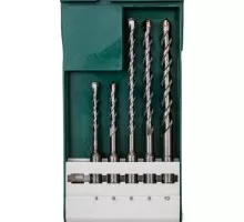 Набор буров BOSCH SDS Plus 5x110мм; 6x110мм; 6x160мм; 8x160мм; 10x16 по бетону 2609255541