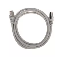 Патч-корд REXANT 02-0390-2 S/FTP, CAT 6A (10G), RJ45-RJ45, 28AWG, LSZH, 2м