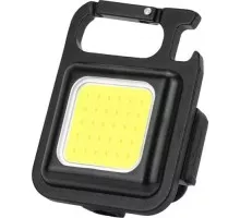 Фонарь светодиодный GLANZEN 6 Вт UFL-0500-06 аккумуляторный usb c карабином UFL-0500-06